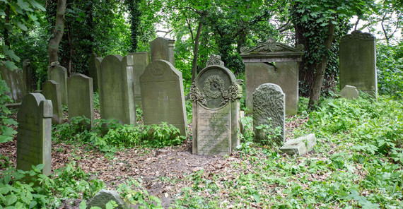 Der jüdische Friedhof in Skwierzyna. Das Foto ist von Justyna Hrabska.