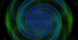 Simulation der Verschmelzung zweier Neutronensterne