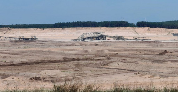 Tagebau in der Lausitz