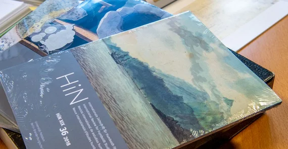 Printausgabe von „Humboldt im Netz“. Foto: Karla Fritze