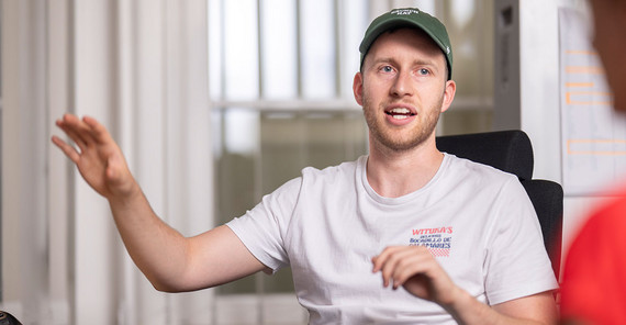 Hagan Max Schneider in an interview