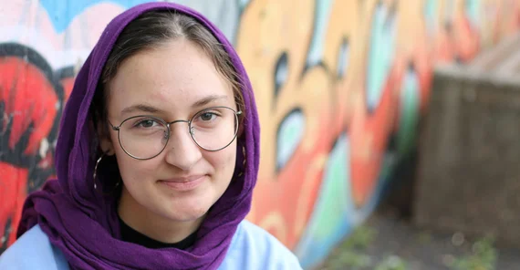 Psychologiestudentin und Stipendiatin Sarah Djellab | Foto: Wiebke Heiss