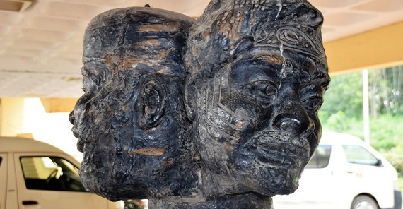 At the Museum of National Unity (MNU). Photo: Isabel Dückert/Valerie Pobloth.