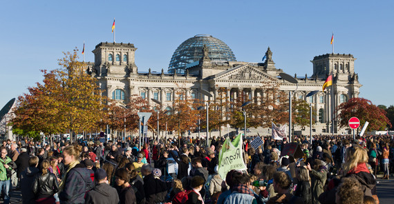 Bürger in Bewegung. „occupy Berlin“, 2011. Quelle: Wikimedia/Occupy Berlin unter CCA 2.0