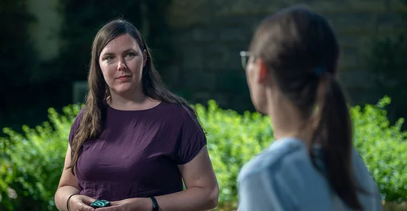 Dr. Jette Reeg und Prof. Damaris Zurell