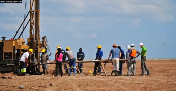 Bohrkampagne in Südäthiopien (UP/Verena Förster)