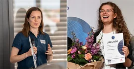 Links: Dr. Anna Heidenreich (2023) / Rechts: Debby Schmidt (2022)