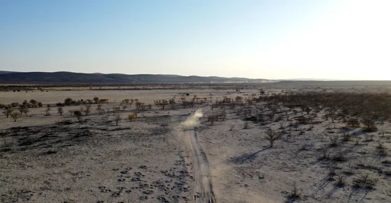 Landscape Namibia with drone flight | Photo: Robert Hering