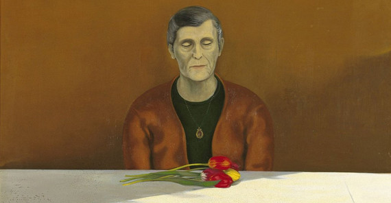 Zeichnung: Wolfgang Mattheuer: „Die Ausgezeichnete“ von 1973/74