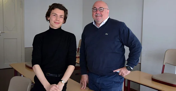 Mark Geissler (links) und Thomas Swiderski (rechts)