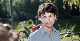 Sebastian Grieme von Fridays for Future am Heiligen See. Foto: Kaya Neutzer.