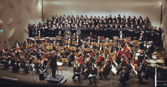 Campus Cantabile und Sinfonietta Potsdam im Nikolaisaal (Foto: Peter Idler)