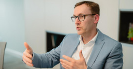 Der Kanzler der Universität Potsdam, Hendrik Woithe