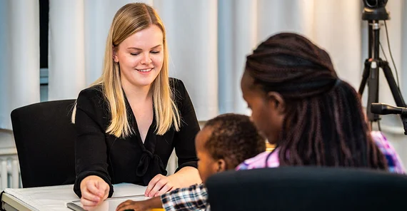 Experiment im BabyLAB Potsdam