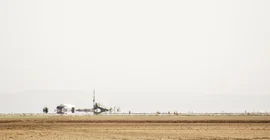 The drilling camp in Kenia. Photo: Annett Junginger.