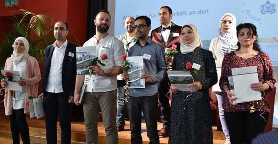 Absolventenverabschiedung 2018. Foto: Karla Fritze. Absolventenverabschiedung 2018. Foto: Karla Fritze.