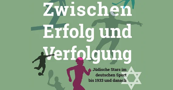 Das Zentrum deutsche Sportgeschichte e.V., die Universität Potsdam und die Leibniz Universität Hannover zeigen noch bis 16. August 2015 eine bemerkenswerte Ausstellung zu jüdischen Sportstars bis 1933 und danach. Grafik: Zentrum deutsche Sportgeschichte e. V.