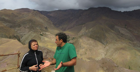 Interreligiöser Dialog auf der Festung Alamut, Foto: N. Riemer Interreligiöser Dialog auf der Festung Alamut, Foto: N. Riemer