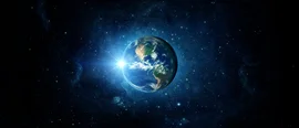 Erdkugel aus dem All