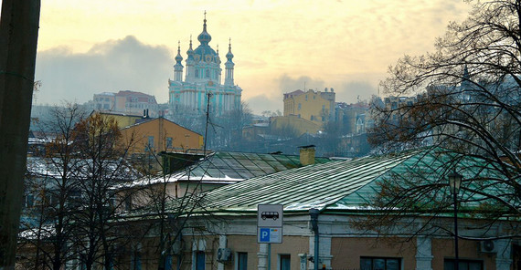 St.-Andreas-Kirche in Kiew. Foto: Nina Weller.