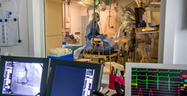 Im Herzkatheterlabor. Foto: Karla Fritze