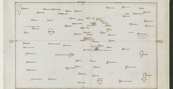 Tupaia’s Map, 1770, British Library, London, © British Library Board BL Add MS 21593.C