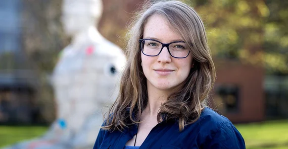 Nele Sina Noack, Studentin im Master „Data Engineering“