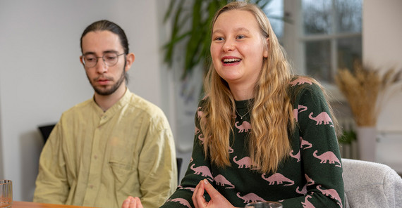 Jan Liedtke und Marie Eggebrecht.