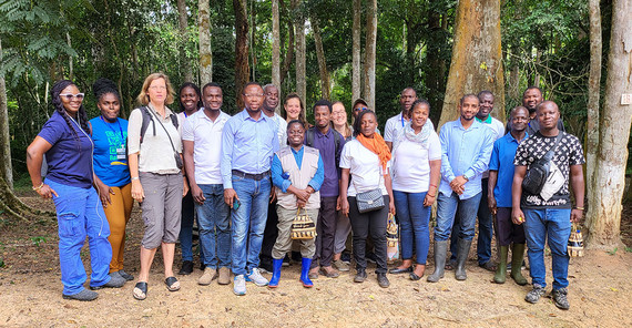 GreenGaDe Konsortium im Bobiri Forest
