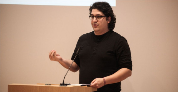 Basanta Thapa during his Lightning Talk Basanta Thapa during his Lightning Talk