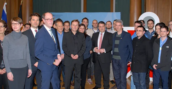 Start-Up Germany-Israel: Treffen mit dem Bundeswirtschaftsminister Sigmar Gabriel (Foto: BMWi Andreas Mertens)