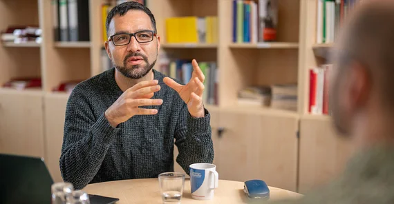 Der Kulturwissenschaftler Leonello Bazzurro.