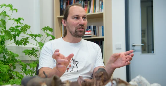 Prof. Dr. Michael Hofreiter. Foto: Karla Fritze.