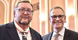 Prof. Dr. Walter Homolka mit dem Regierenden Bürgermeister von Berlin Michael Müller (© Tobias Barniske)