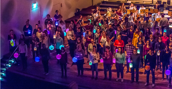 Bei der Generalprobe. Foto: Karla Fritze.