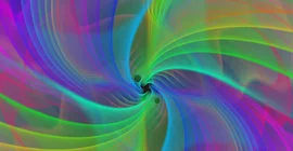 Numerisch-relativistische Simulation: S. Ossokine, A. Buonanno (Max-Planck-Institut für Gravitationsphysik), Simulating eXtreme Spacetimes Projekt Wissenschaftliche Visualisierung: D. Steinhauser (Airborne Hydro Mapping GmbH).
