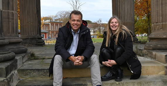 Sven Dinklage (l.) und Liliana Mayer