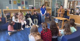 Vortrag in der German International School in New York.
