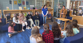 Vortrag in der German International School in New York.