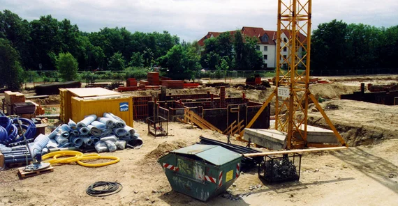 Baustelle des Hasso-Plattner-Institut | Foto: Karla Fritze