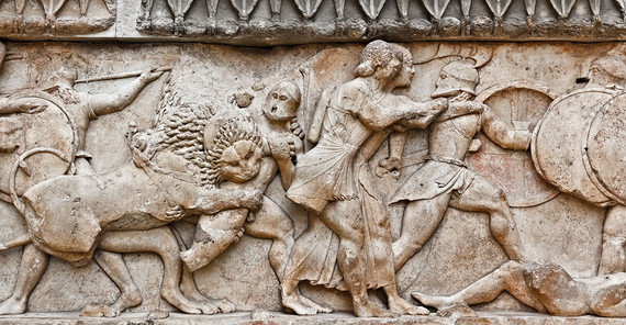 Antikes Relief.