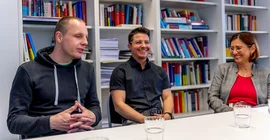 Prof. Maja Apelt und her team. | Photo: Tobias Hopfgarten