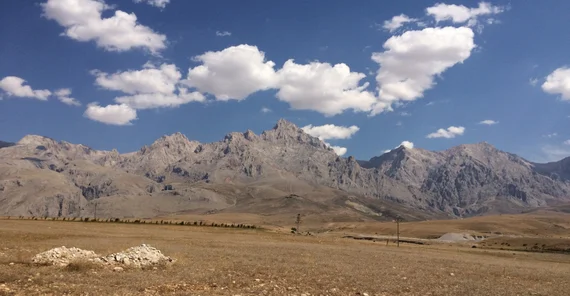 Blick auf die Nordseite des Taurusgebirges. Foto: Cengiz Yildirim.