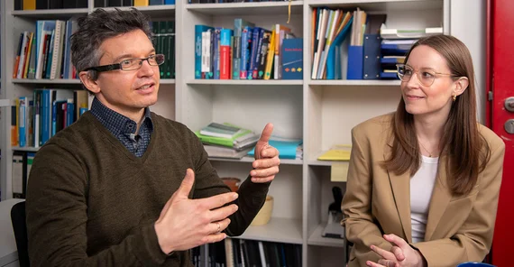 Prof. Dr. Martin Brunner und Dr. Lena Keller