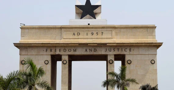 Das Black Star Gate. Das Foto ist von Frithjoff Sonntag.