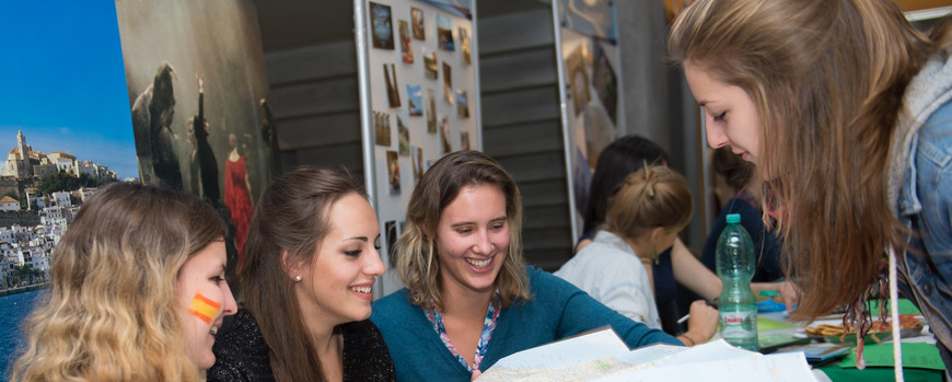 Ländertische beim International Day