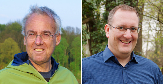 Lutz Wisotzki (links) und Christoph Pfrommer (rechts) | Foto: privat / AIP