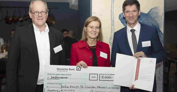 Carsten Meinert erhält den W. Rainer Walz-Preis.