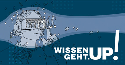 Icon des Podcasts Wissen geht UP!