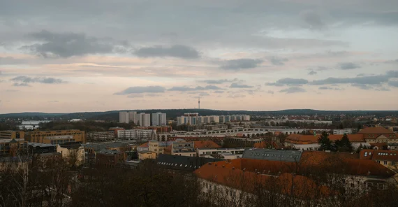 Blick über die Stadt Potsdam